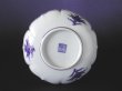 Photo3: Set of five small plate with design of rabits and boat by the 1st Chikusen Miura, Kyoto porcelain (3)