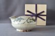 Photo1: Flatted bottle with design of clematis japonicas, Punchong Ware, the Joseon dynasty (1)
