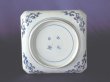 Photo2: Square plate with design of landscapes, Old Imari porcelain (2)
