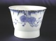 Photo1: Soba soup cup with design of Japanese bush warbler and plum, Old Imari porcelain (1)