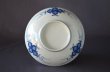 Photo3: Small plate with design of chrysanthemum, Blue Nabeshima Style, Old Imari porcelain (3)
