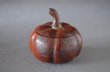 Photo2: Small case of pumpkin with lid, Burmese lacquer ware (2)