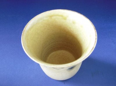 Photo1: Kensui Ki-Seto by Yaemon Kato, Mino pottery