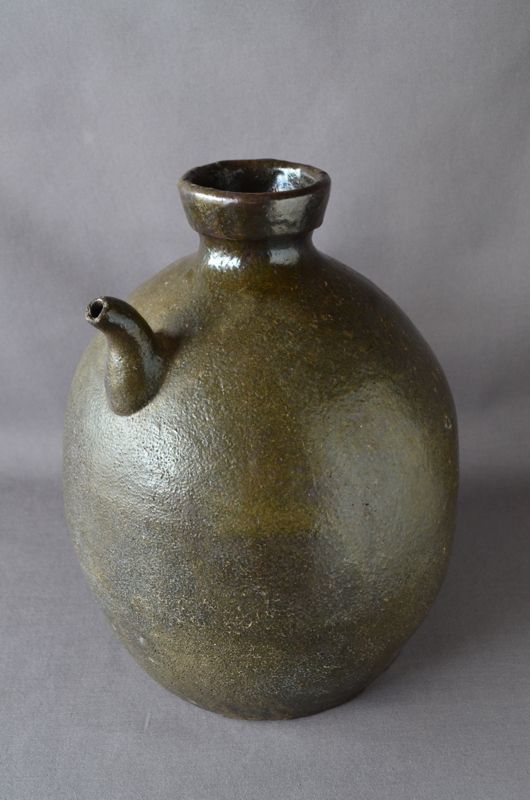 Jug for distilled spirits, Naeshirogawa pottery